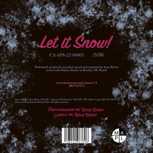 Jesse Rivest - Let it Snow! - back cover