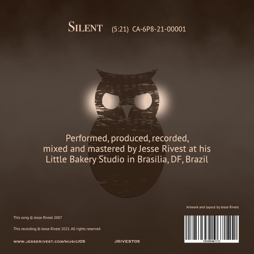 Jesse Rivest - Silent - back cover