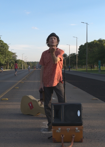 Jesse Rivest in Brasilia, by Jesse Rivest and Jane Lino, 2019